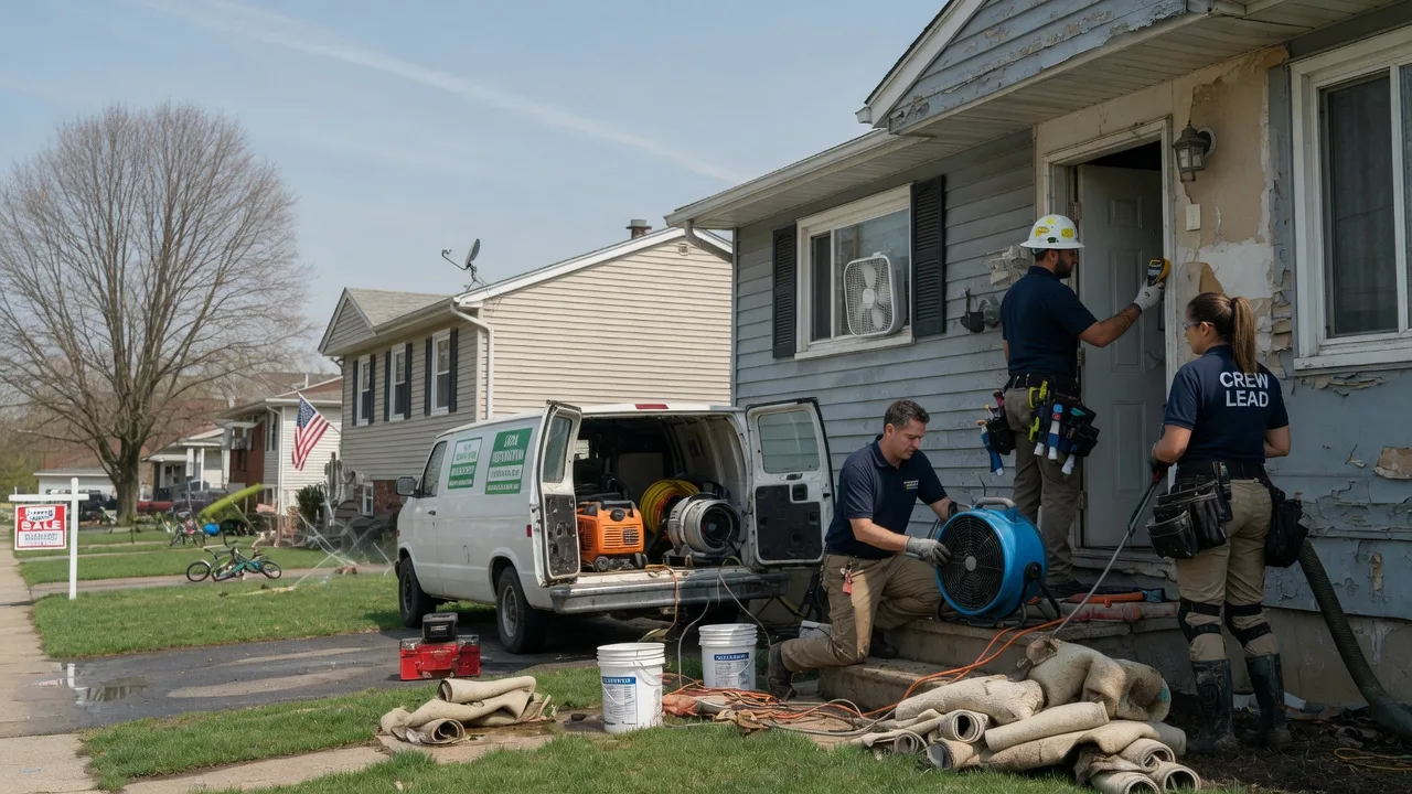 Flood Cleanup in Austinburg, OH near me