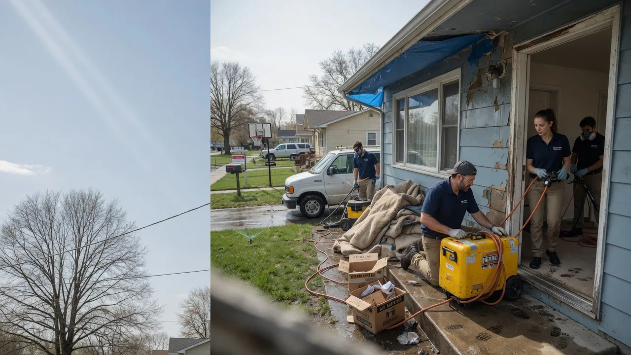 Basement Flood Cleanup in Austinburg, OH near me